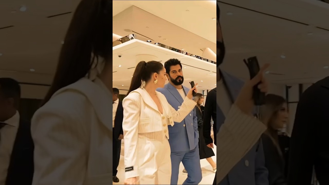 burak ozcivit with wife 🥰😘#youtubesearch #trendingshorts #burakozcivit