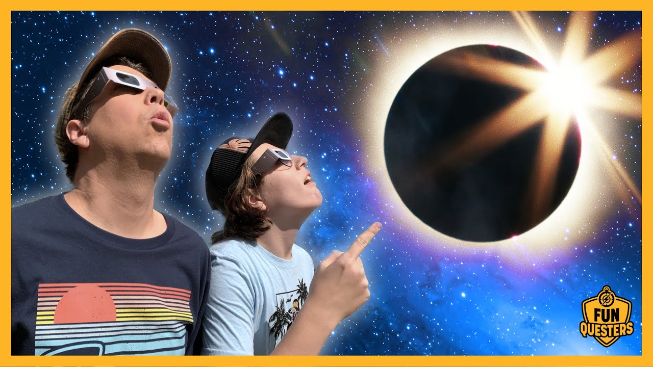 Is That a Black Hole?! It's the 2024 Total Solar Eclipse with LB & Aaron the FunQuesters!