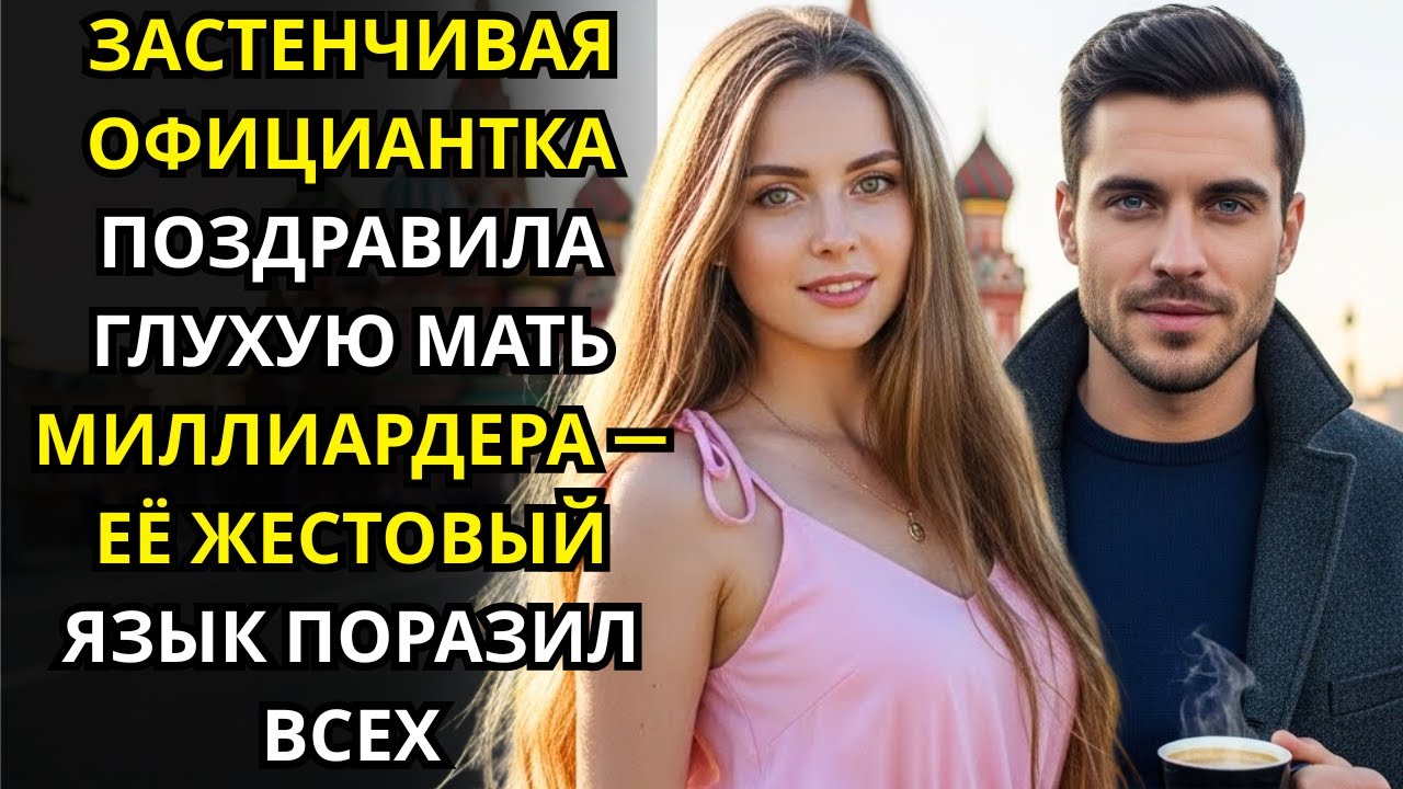ЗАСТЕНЧИВАЯ ОФИЦИАНТКА ПОЗДРАВИЛА ГЛУХУЮ МАТЬ МИЛЛИАРДЕРА — ЕЁ ЖЕСТОВЫЙ ЯЗЫК ПОРАЗИЛ ВСЕХ
