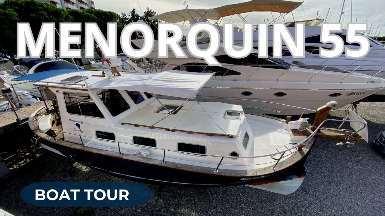 🇮🇹 BOAT TOUR - MENORQUIN 55T - ITALY