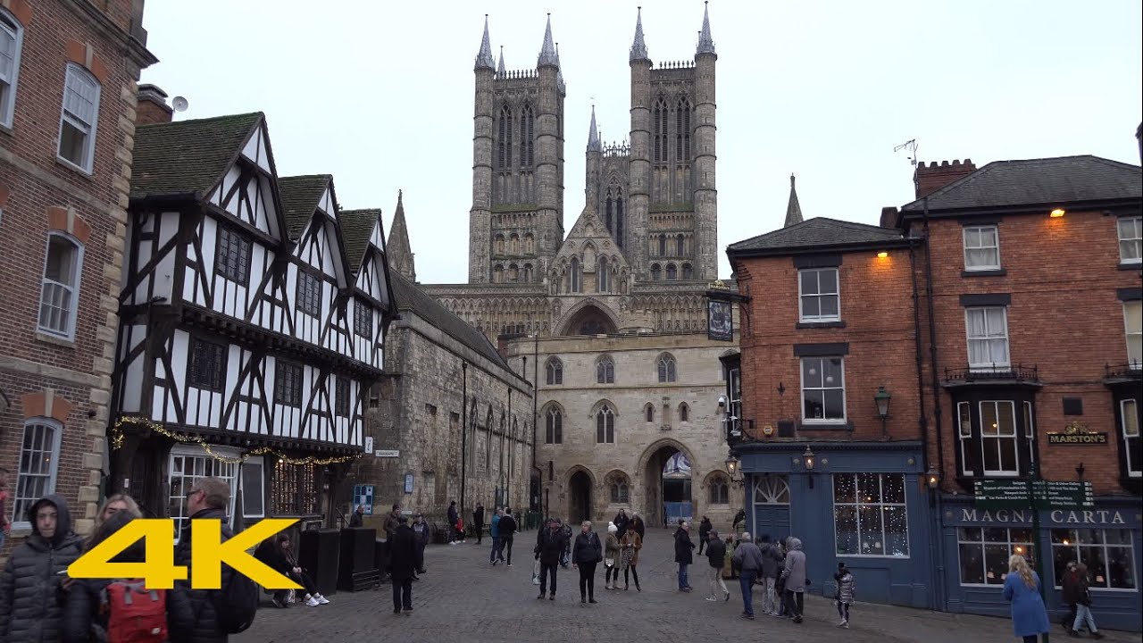 Lincoln Walk: City Centre【4K】