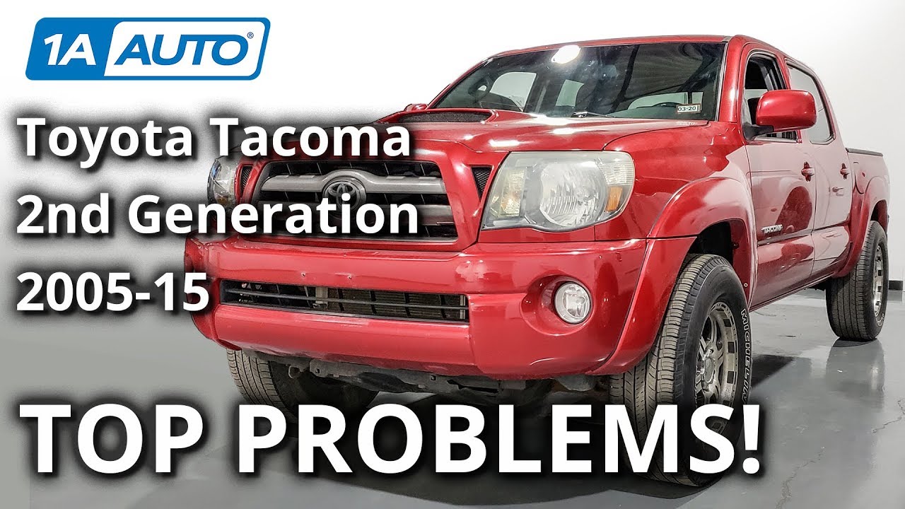 5 основных проблем грузовика Toyota Tacoma 2-го поколения (2005–2015 гг.)