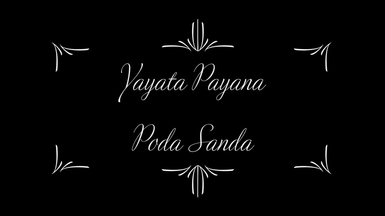 Yayata Payana Poda Sanda (Piano cover by Sithuka Chanudaya)