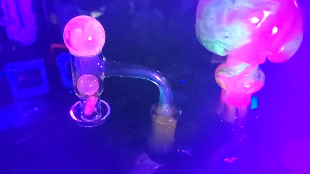 Unboxing my brand new OG tubes matching UV reactive terp marble set!!