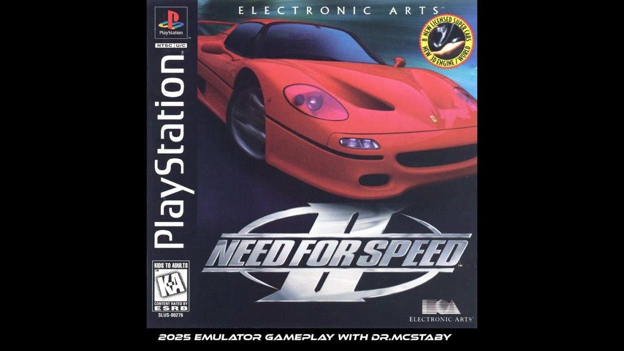 [PS1] NFS 2 с геймплеем от car bio 2025 года