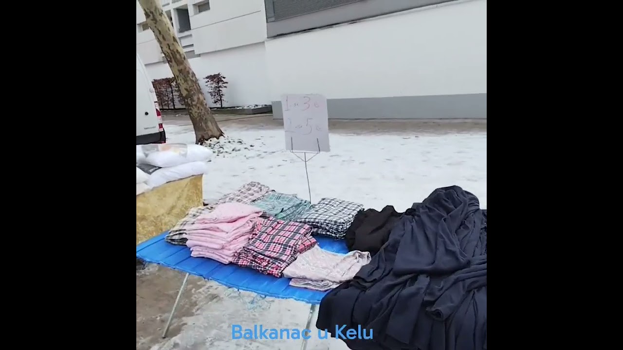 Balkanac na pijacu u Kelu 