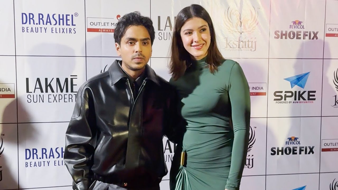 Shanaya Kapoor & Adarsh Gourav Promote His Upcoming Movie Tu Yaa Main