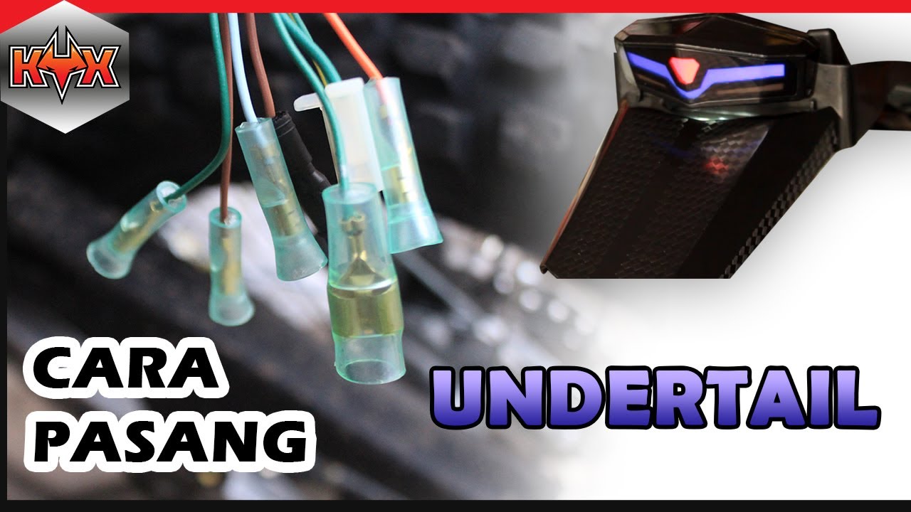 Pemasangan Stoplamp Spakbor Belakang Undertail CRF 150L