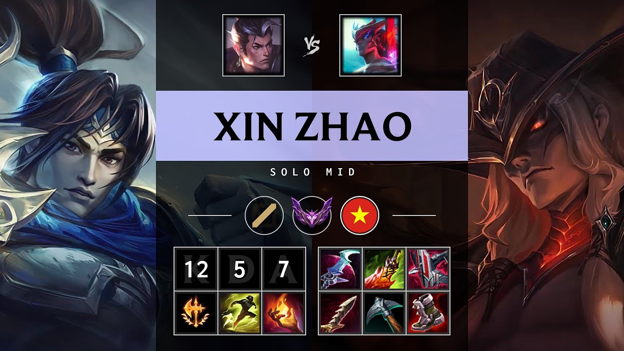 Xin Zhao Mid vs Yone - VN Master Patch 25.18