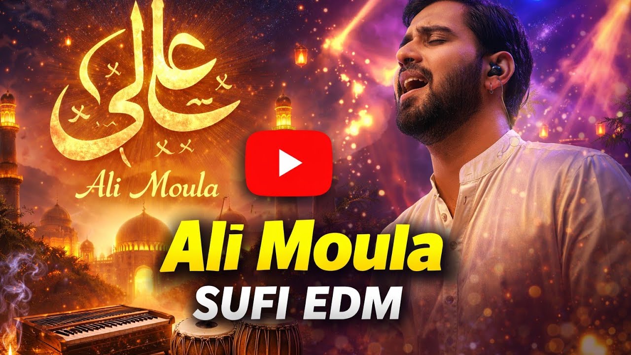 Ali Moula – Powerful Sufi EDM Song | Ya Ali Moula (Official Music) #skalimusic 