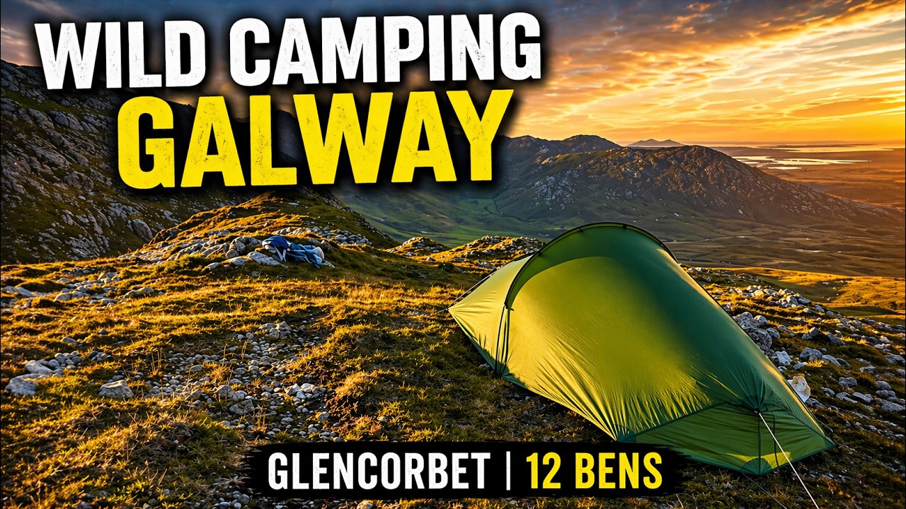 Wild Camping in Galway | Glencorbet | 12 Bens