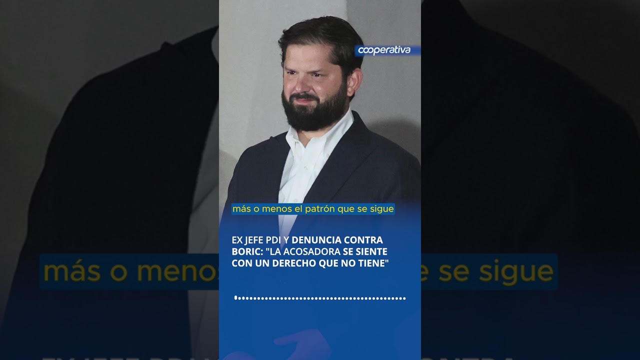 Abogado y ex PDI analiza caso de la denuncia contra el Presidente Boric
