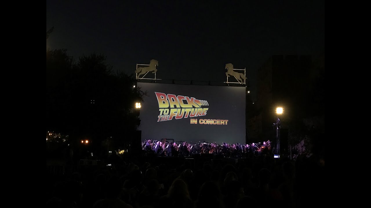 Back to the Future - live orchestra Clock Tower scene