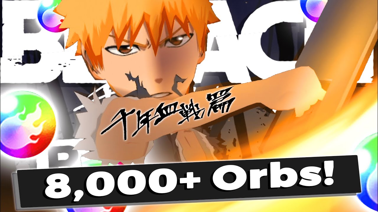 8,000 ORBS - 8TH ANNIVERSARY SUMMONS - Bleach Brave Souls
