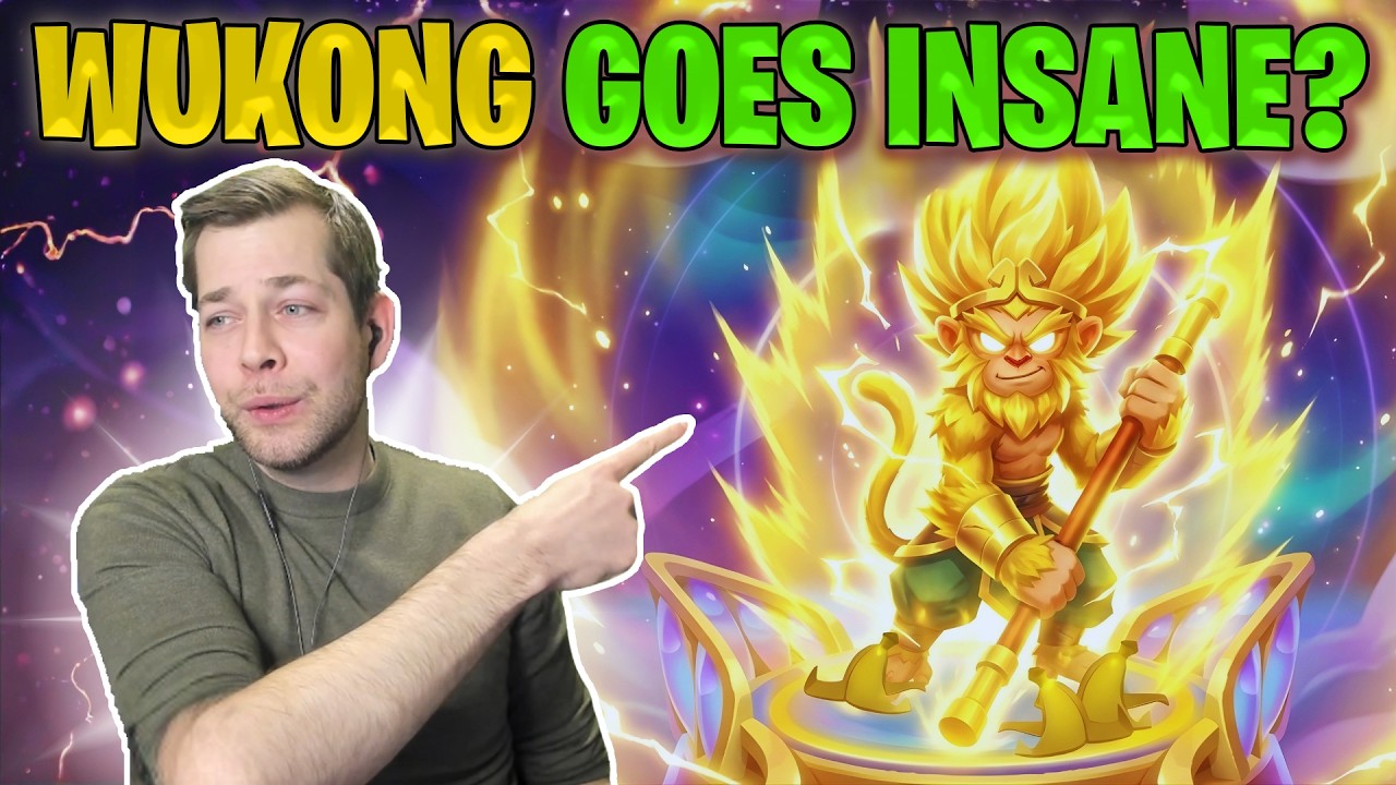 When Wukong Gets Going, Is There Any Way to Stop Him? | Rush Royale