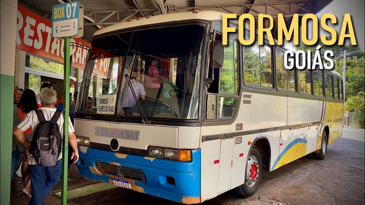 RODOVIÁRIA DE FORMOSA, GOIÁS - MOVIMENTO DE ÔNIBUS INTERMUNICIPAIS E INTERESTADUAIS