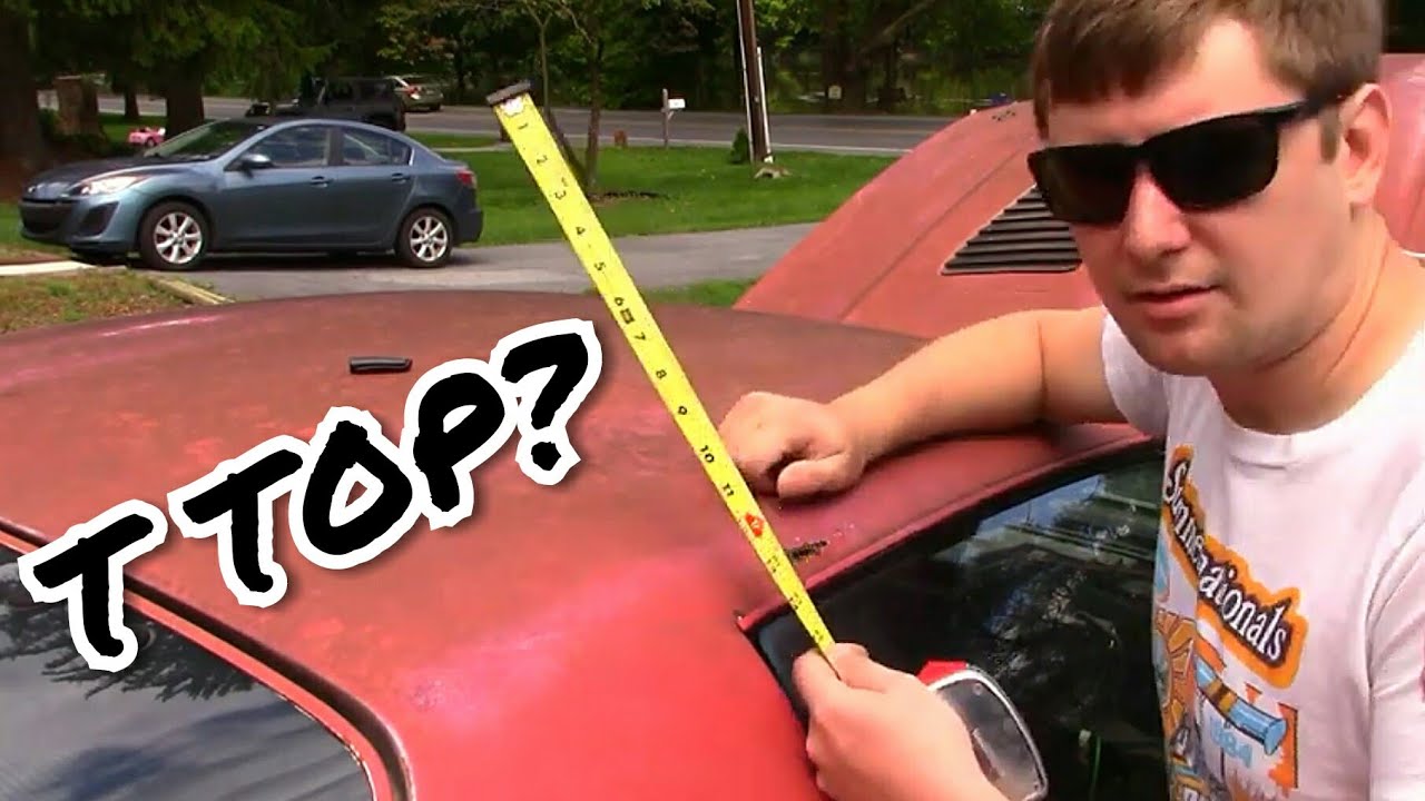 How To Install T Tops in an IROC CAMARO