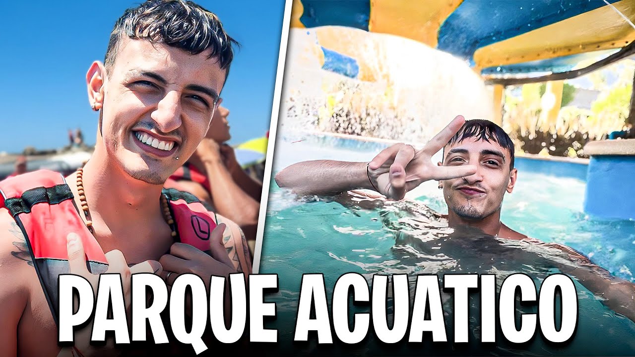 CAIMOS DE ESPALDA!! // BANANA LOCA + AQUOPOLIS CON LA BANDA!!