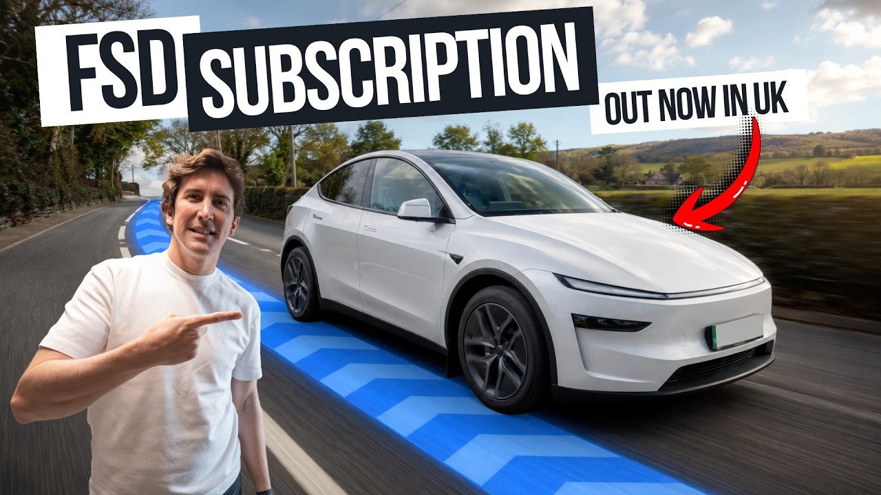 Подписка Tesla FSD наконец-то появилась в Великобритании&hellip; Но есть одна проблема