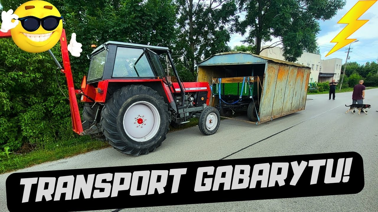 Transport Ponad gabarytowy Ursusem C 385