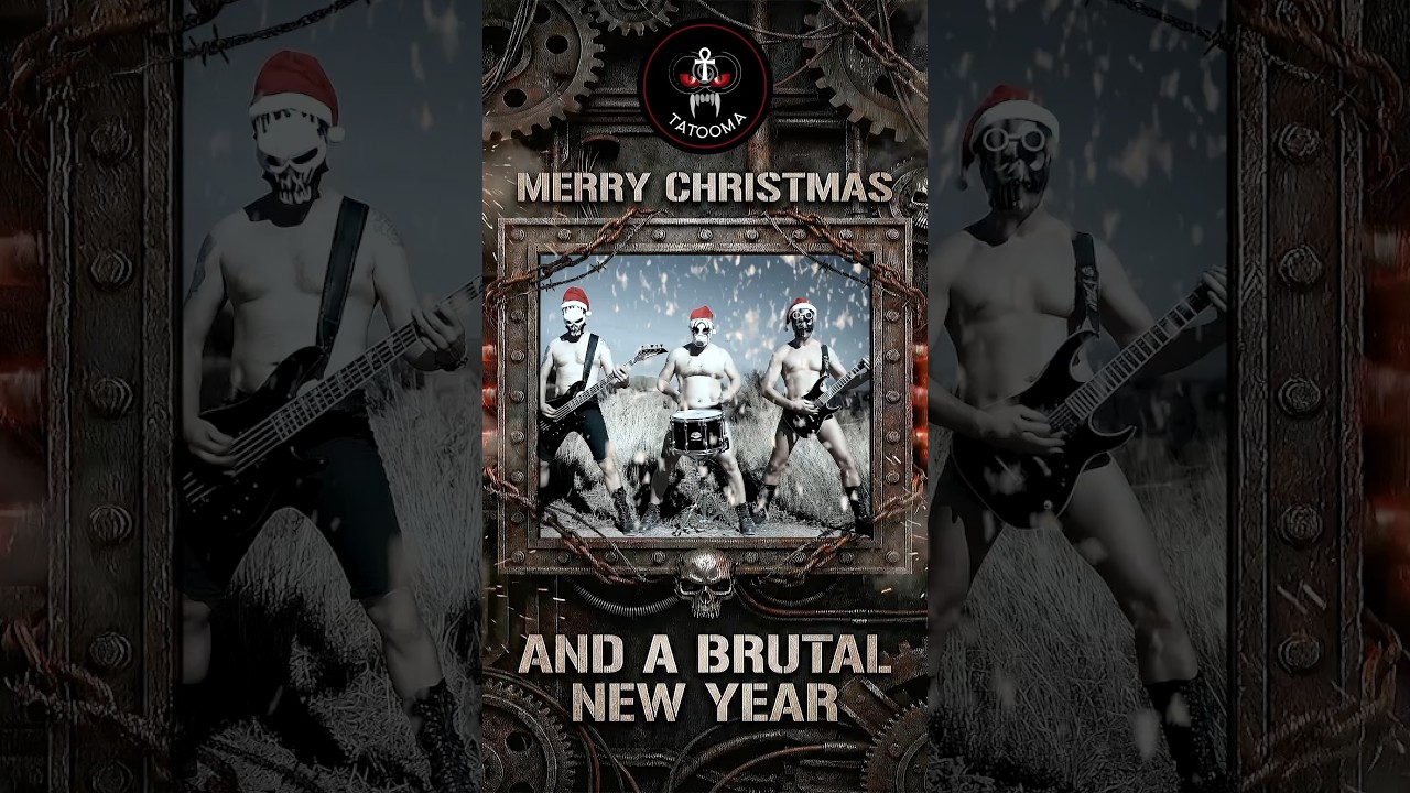 Merry Christmas & Brutal New Year from TATOOMA 🤘🎄 | Industrial Death Metal