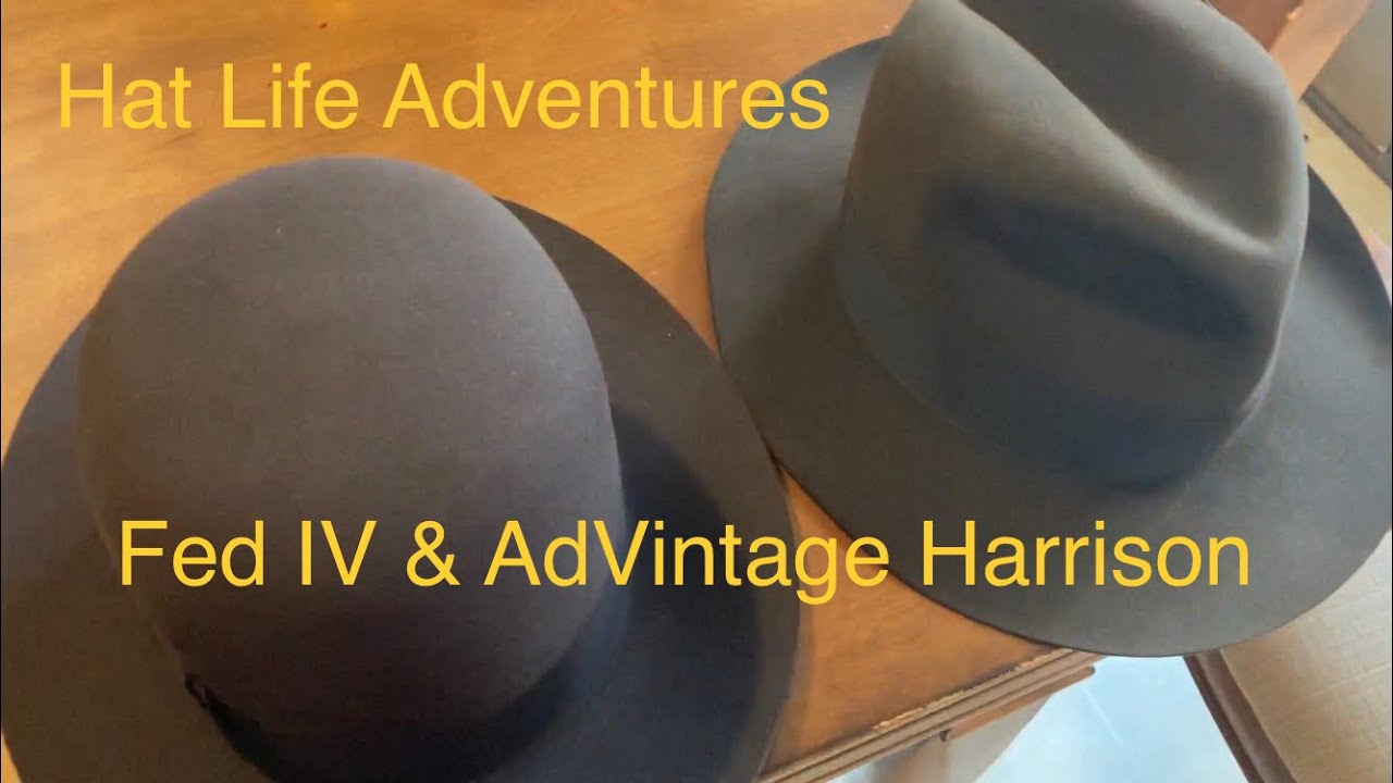 Hat Comparison: Akubra Fed IV & AdVintage Harrison