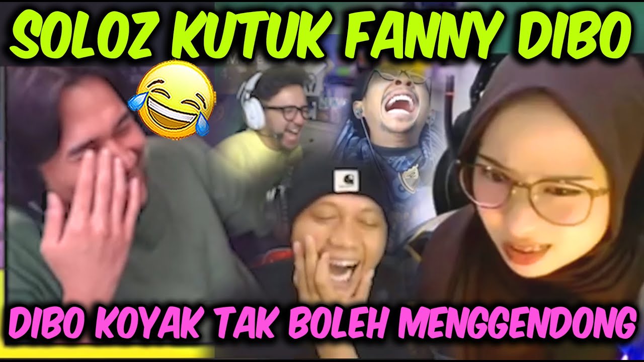 SOLOZ SAMPAI HATI KUTUK FANNY DIBO 🤣😂 !!