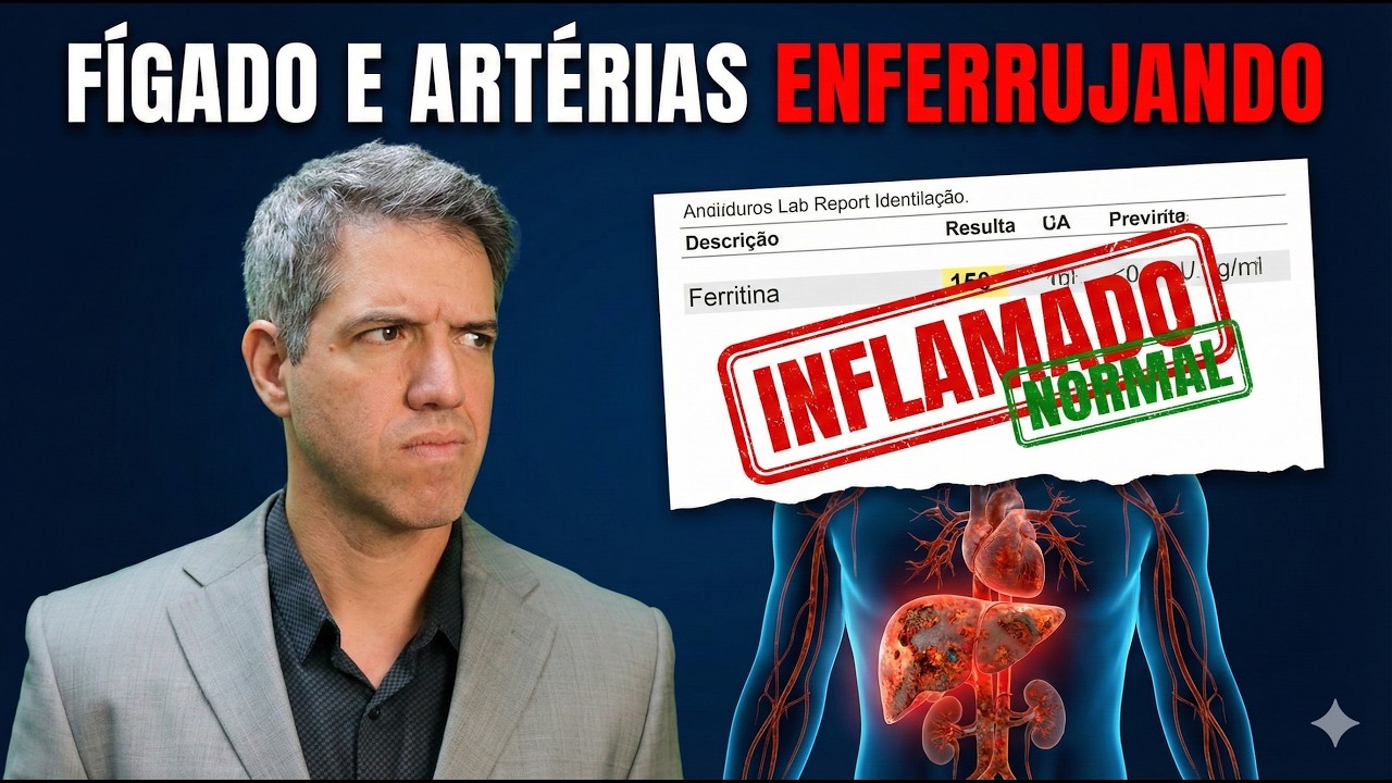 Seu Médico Diz que Está “Boa”… Mas Essa Ferritina Pode Estar Te Inflamando e enferrujando