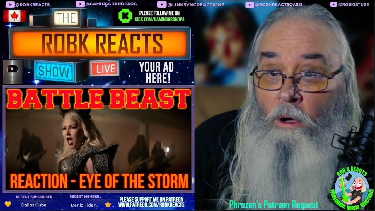 BATTLE BEAST Reaction - 