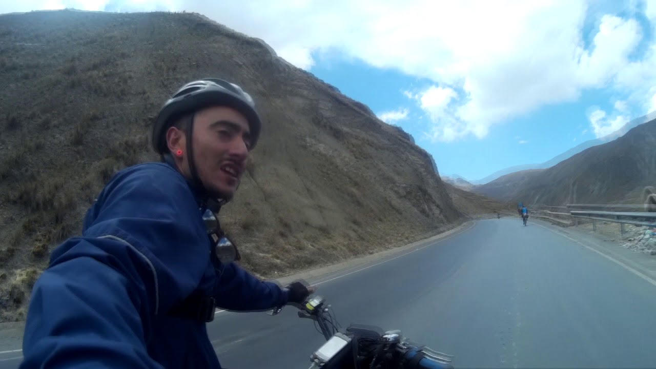 ASCENSO A LA CUMBRE| LA PAZ| BOLIVIA|  BICIADOS