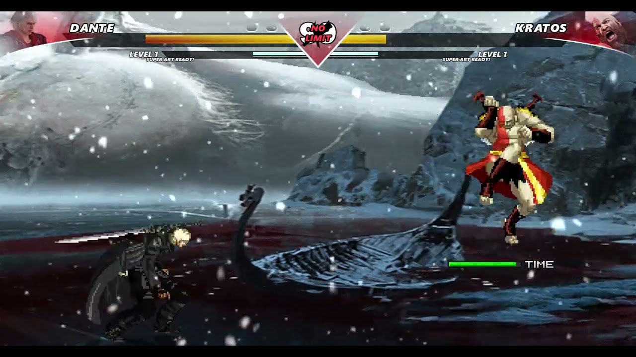 BEST MUGEN FIGHTS DANTE vs KRATOS