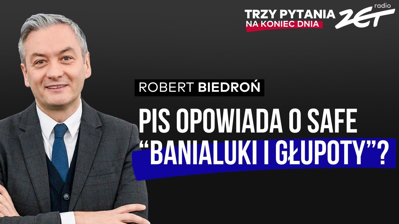 Trzy pytania na Koniec Dnia - Robert Biedroń