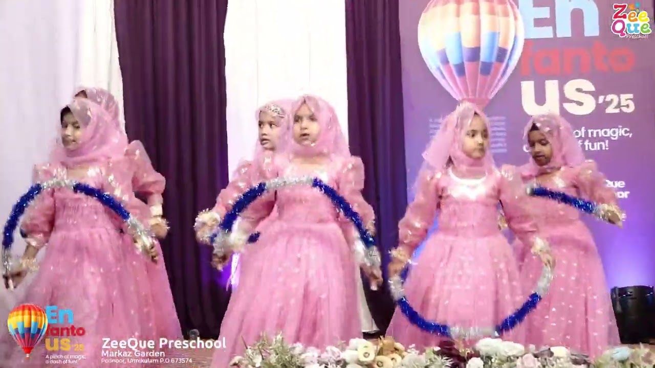Wonders of Allah | SUPERB PERFORMANCE  | Enfantous'25 ZeeQue Preschool Poonoor 