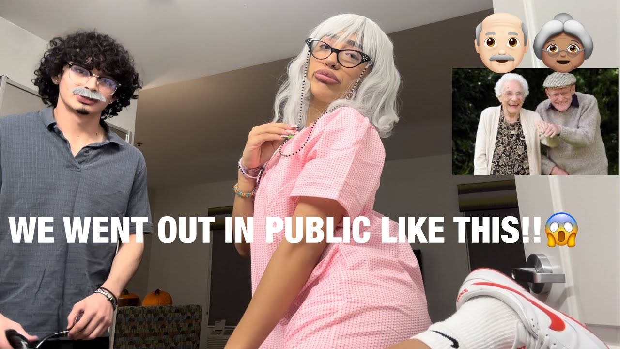 МЫ НА 24 ЧАСА НАРУЖИЛИСЬ КАК ПОЖИЛАЯ ПАРА!!😱👵🏽👴🏻