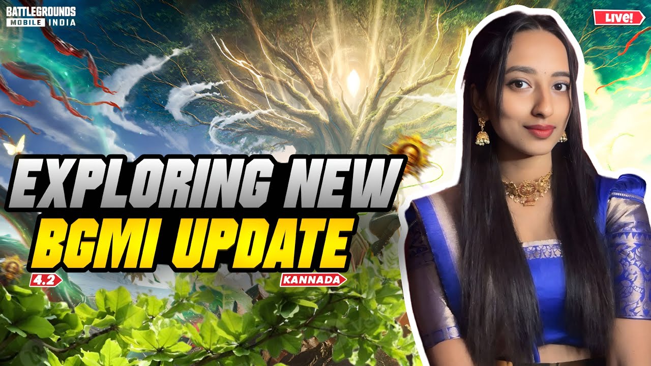 NEW UPDATE 4.2 | EVENING BGMI LIVE | RUSH GAMEPLAY | BGMI STREAMING | LETS EXPLORE🤩🎮