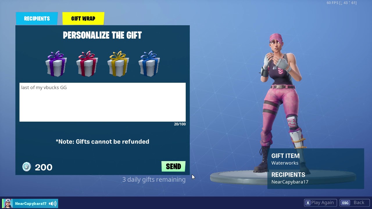 Gifting one of my best friends and subscribers an emote
