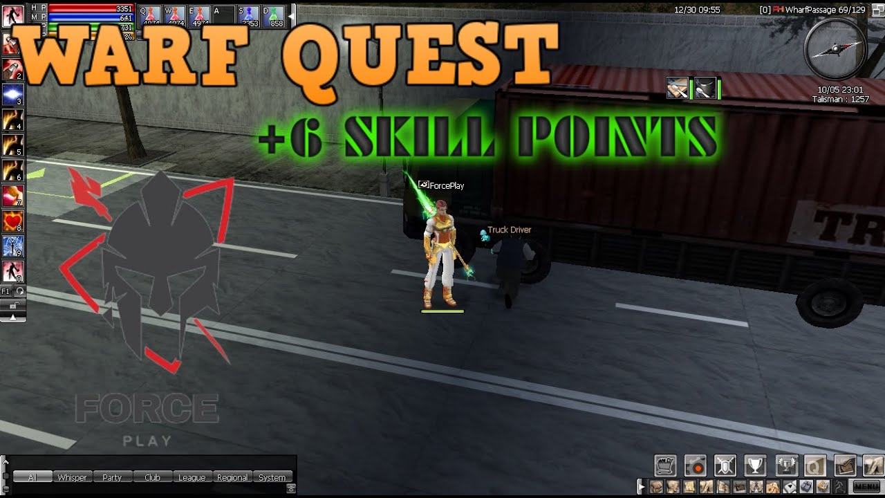 Ran Online | Warf Quest | +6 SKILL POINTS | SP QUEST | ForcePlay