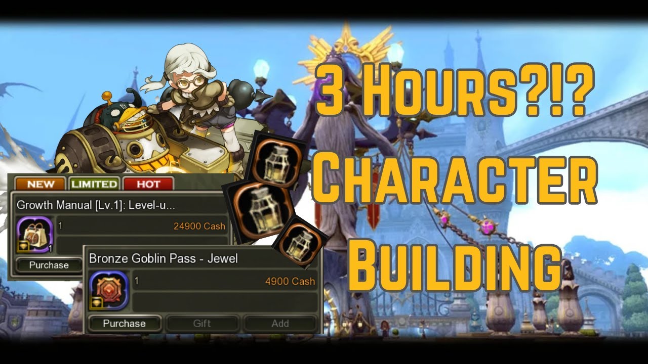 [Dragon Nest - SEA] Speed Run Character Building, only 3 hours?