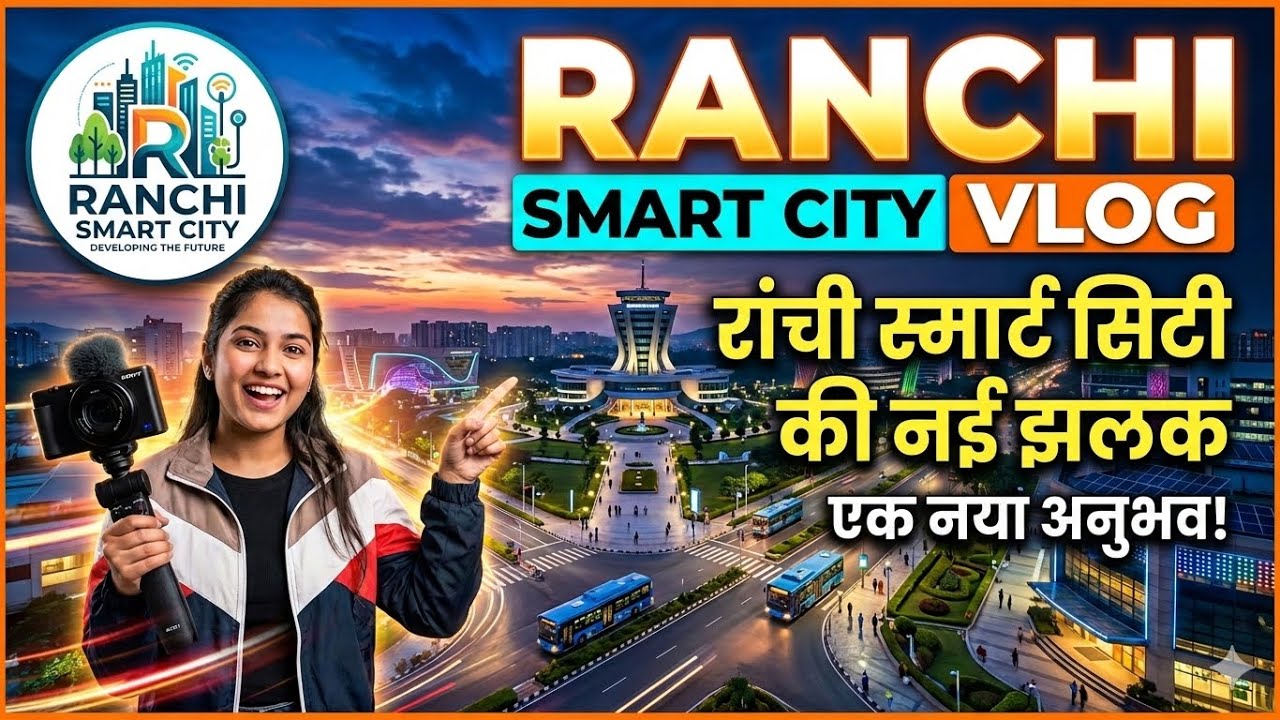 Vlog- SMART CITY RANCHI 