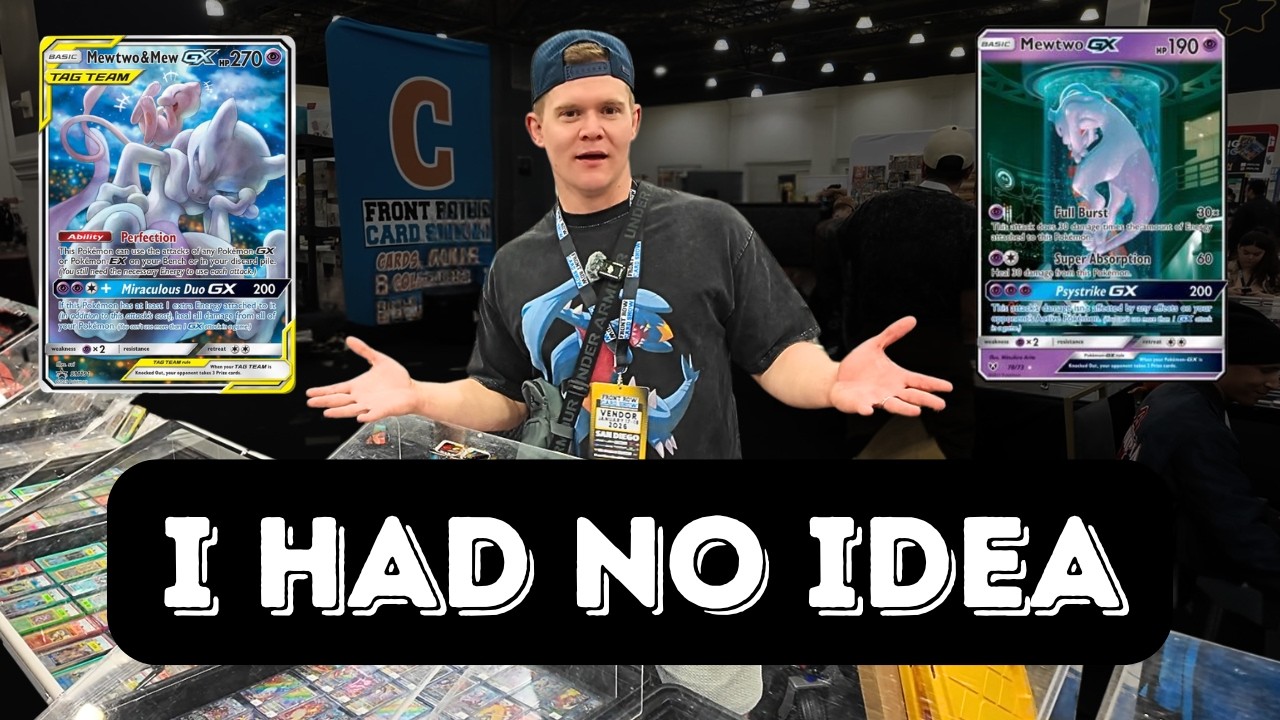 What Card Shows Looked Like Before EVERYTHING EXPLODED in Price - Front Row SD - Uncut Vendor POV