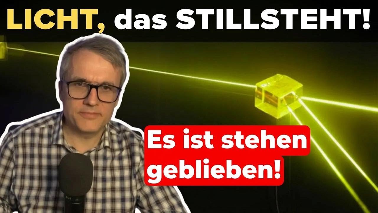 Wie Licht gefangen und bewegungslos gemacht wurde🔦
