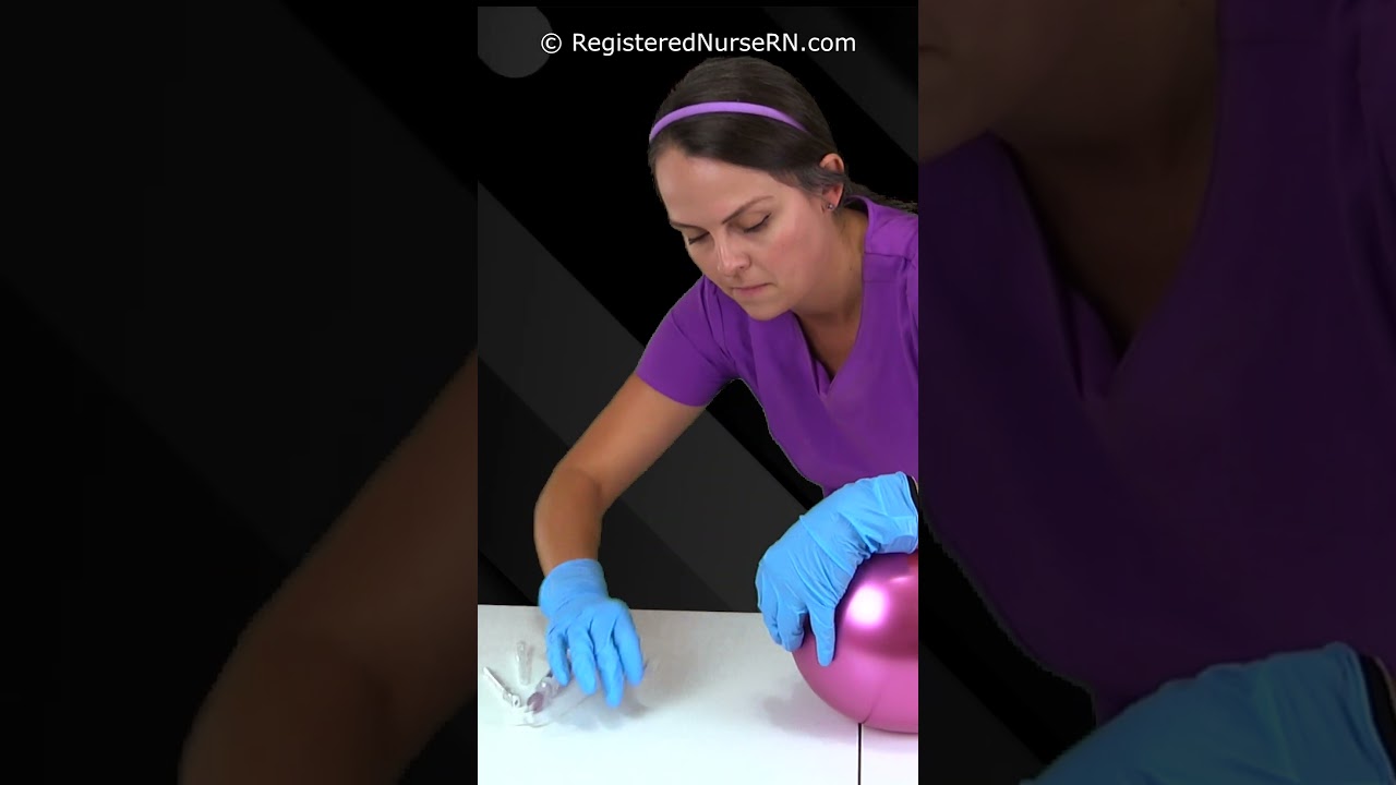 Start an IV in a Balloon WITHOUT Popping It: Nurse Challenge #nursing #IV