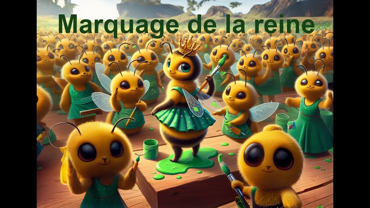 Marquage de notre nouvelle reine et naissances