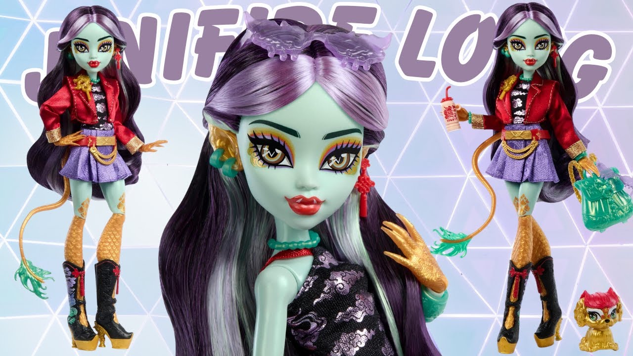 UNBOXING Monster High Jinafire Long 🐉🔥 My FAVE G3 Doll?!