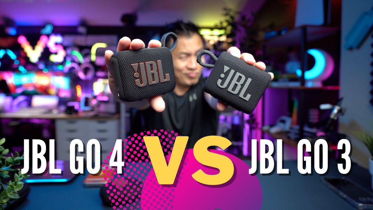 COMPARE & SOUND TEST JBL Go 3 VS JBL Go 4 Bluetooth Speakers