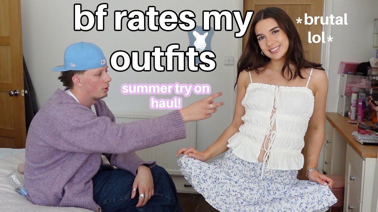 BF rates my summer outfits! H&M and Primark try on haul