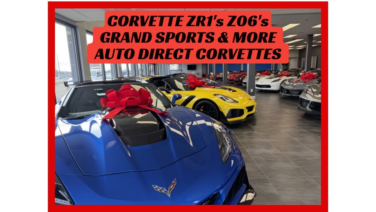 Корветы в Auto Direct Corvettes! C5 C6 C7 C8