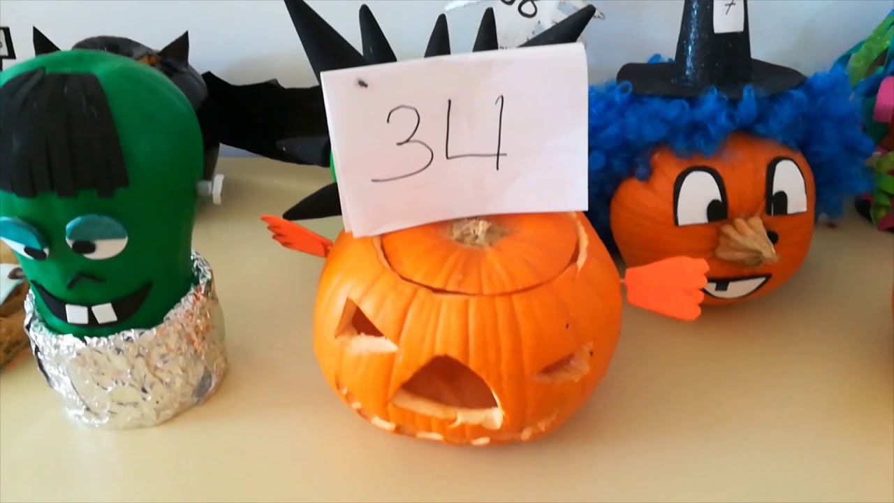 Concurso calabazas CEIP Sagrados Corazones 2020