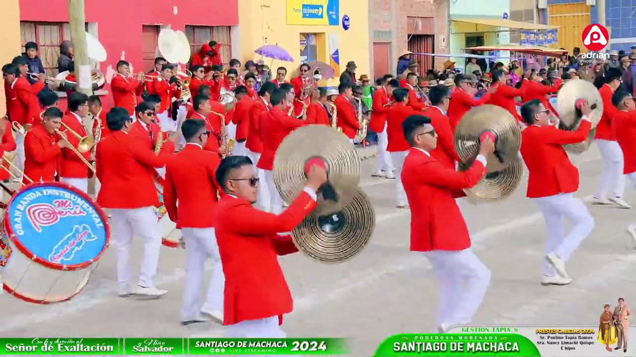 ►►GRAN BANDA INSTRUMENTAL MI PERU DE PUNO - Santiago de Machaca - Bolivia 2025◄◄