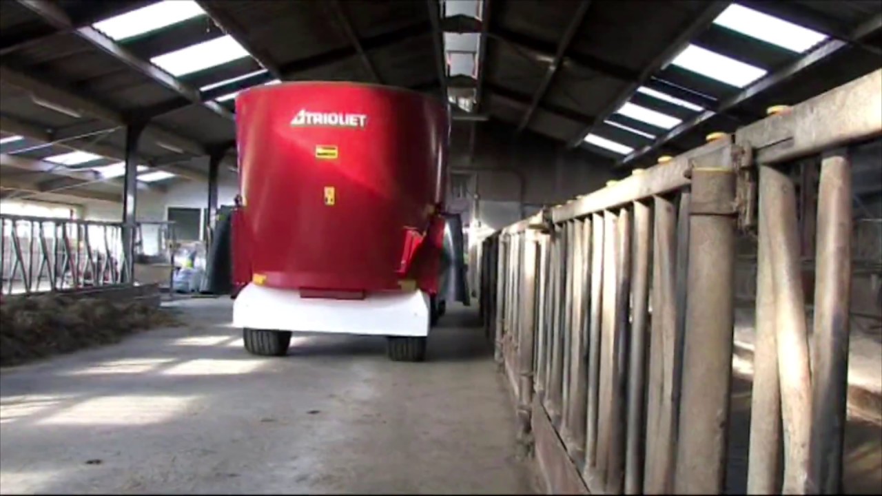 Voermengwagen - Futtermischwagen - Mixer feeder - M&eacute;langeuse - TRIOLIET